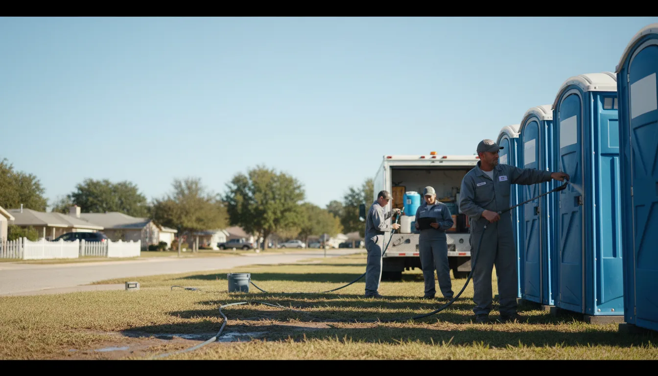 Long-Term Portable Toilet Rental in Sterling, CO near me